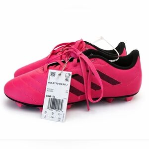 ADIDAS Goletto VIII FG J Bright Pink Soccer Shoes- Brand New Without Box- Size 5